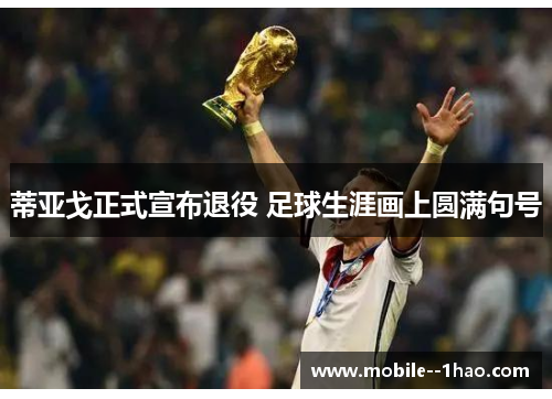 蒂亚戈正式宣布退役 足球生涯画上圆满句号